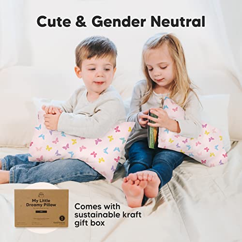 KeaBabies Mini Toddler Pillow - 9x13 Organic Sleep Pillow