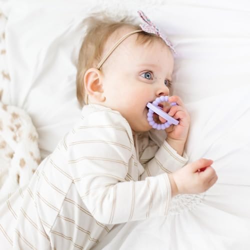 Ryan and Rose Cutie Bit Teether Lavender