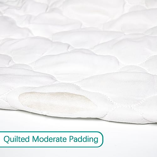 Biloban Crib Mattress Protector Sheet Fitted Waterproof 52x28