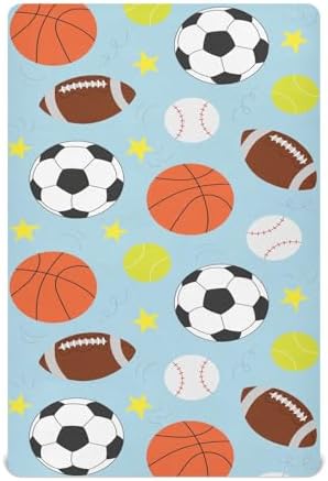 KICPOAY Playard Sheets for Baby Toddler