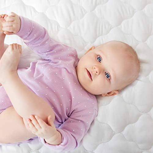 Moonsea 4-Layer Waterproof Pack and Play Mattress Pad
