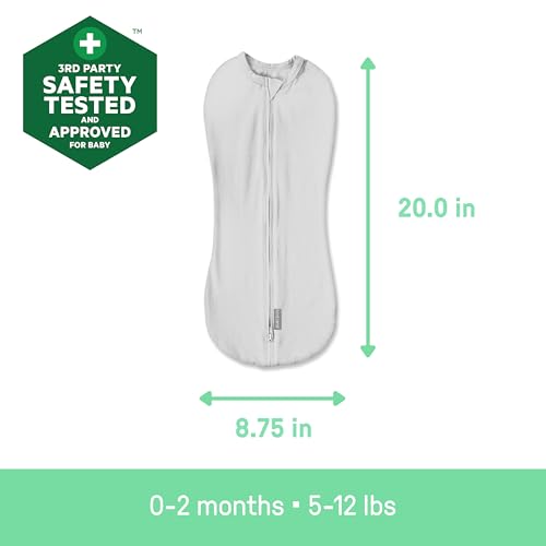 SwaddleMe by Ingenuity Compression Swaddle Pod - Flower Confetti