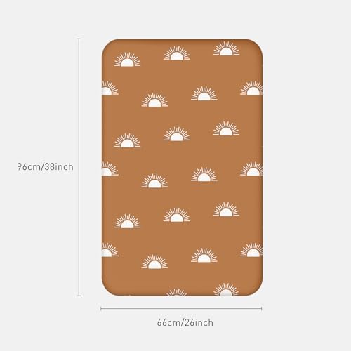 Soarwg Kids Mini Crib Sheets Neutral Set