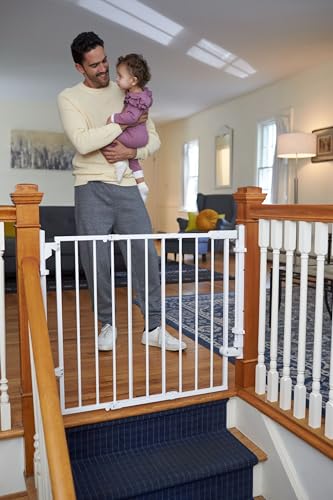 Safety 1st Baby Gate for Doorways Stairs and Hallways White