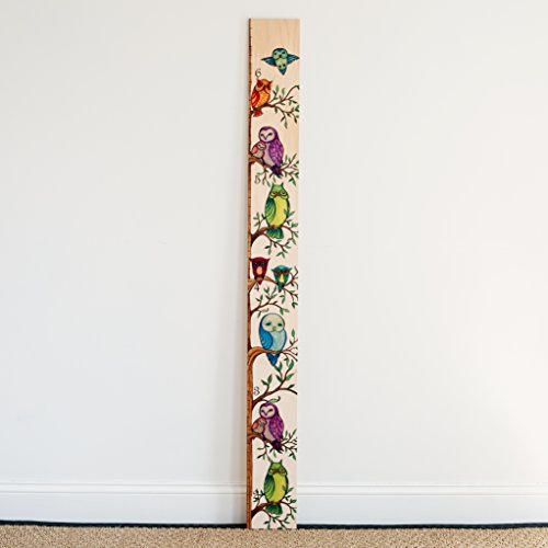 Headwaters Studio Owl Growth Chart 58x575 Wall Mounted