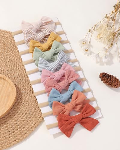 Doboi 10PCS Baby Girls Headbands Hair Bows