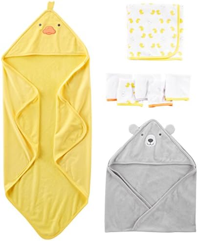 Simple Joys by Carters 8-Piece Bath Towels and Washcloths Set