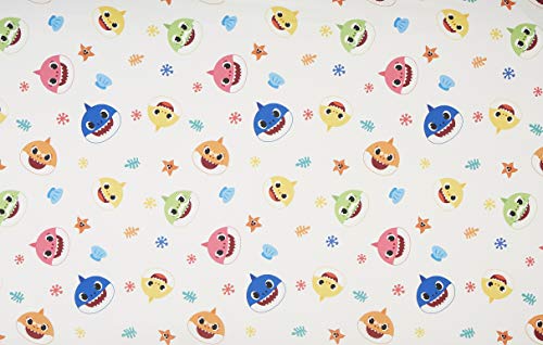 Baby Shark 4-Piece Toddler Bed Set for Boys and Girls
