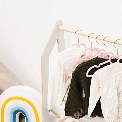 Montessori Wooden Clothing Rack for Toddler Room