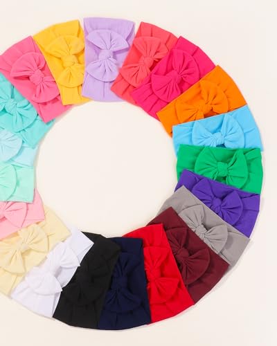 Jollybows 20pcs Baby Girls Hair Bows Headbands 1