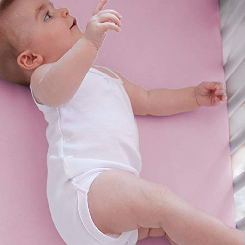 HonestBaby Organic Cotton Fitted Crib Sheet Set One Size