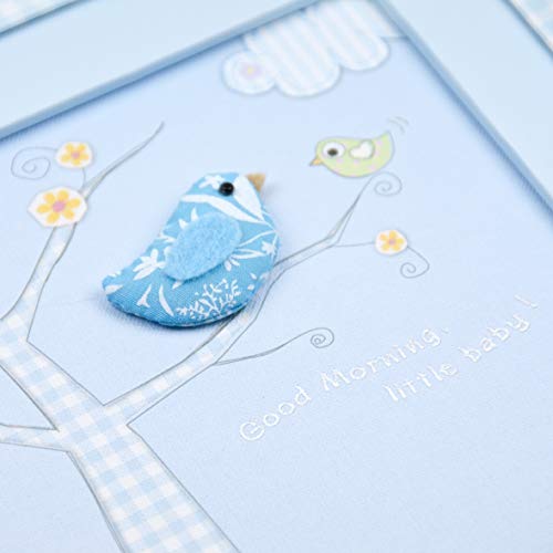 Baby Boys Pastel Little Bird Wall Hanging Picture Frame