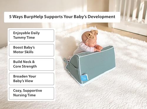 BurpHelp Nursing Pillow for Baby Gas Relief and Colic