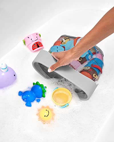 Skip Hop Moby Bath Toy Organizer Grey