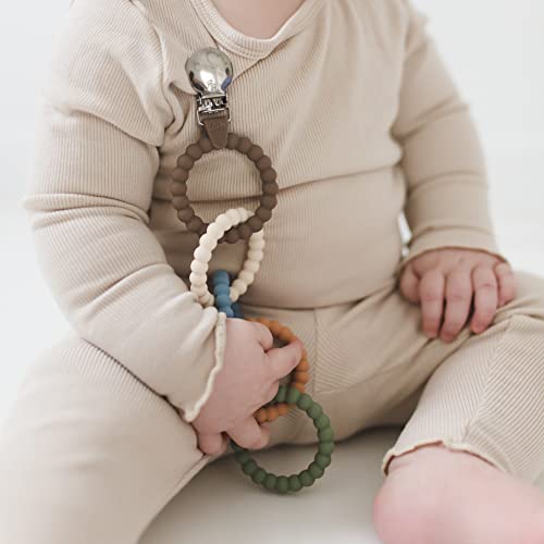 Ryan Rose Cutie Clinks Attachable Teether for Babies