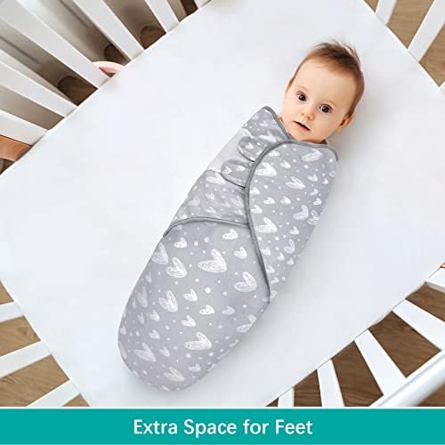 Biloban Baby Swaddles 0-3 Months 2 Pack
