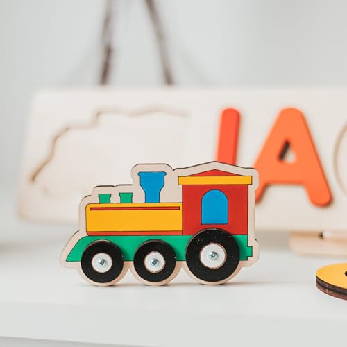 Personalized Wooden Name Puzzle for Baby