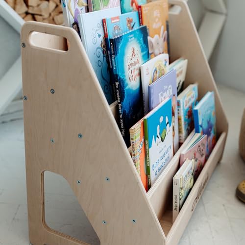 Montessori Kids Toy Shelf Bookcase Set 1