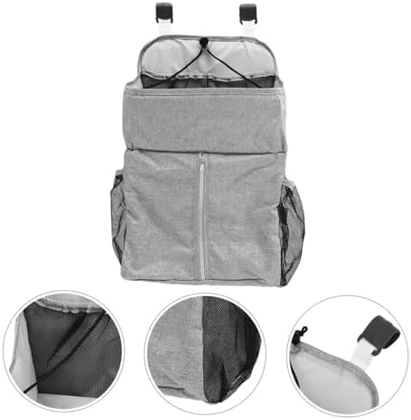 RORPOIR Diaper Storage Bag - Hanging Organizer for Crib and Stroller