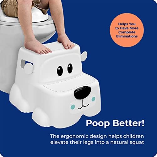 Squatty Potty Kids Step Stool Set with Training Seat