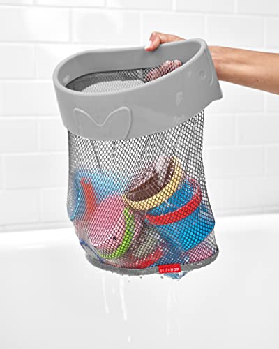 Skip Hop Moby Bath Toy Organizer Grey