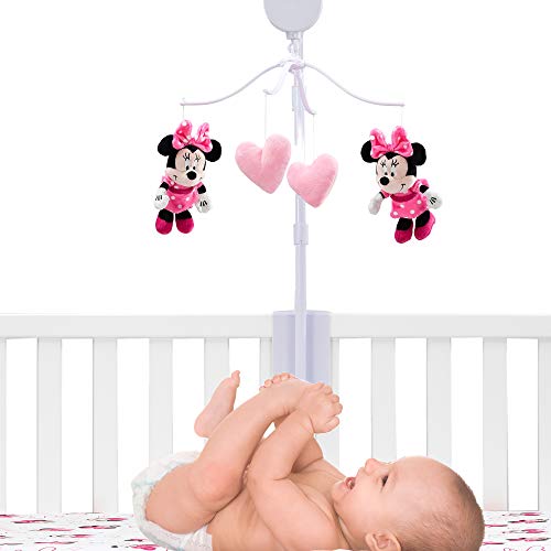 Lambs Ivy Disney Baby Minnie Mouse Love Pink Mobile Soother