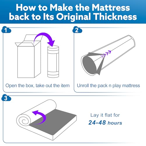 Pro Goleem Pack and Play Mattress 38x26