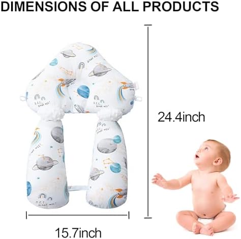 ParkistStar Wedge Pillow for Newborns Adjustable 45 Degrees Support