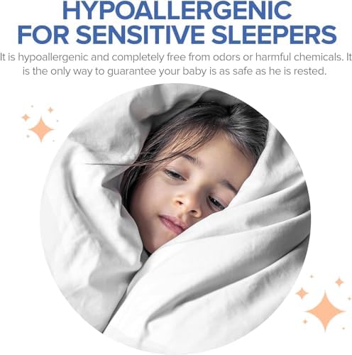 Continental Bedding Duvet Cover Protector for Toddler Comforter 33x42 White