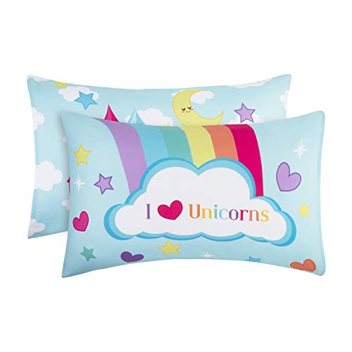 EVERYDAY KIDS Unicorn Dreams Toddler Sheet Set