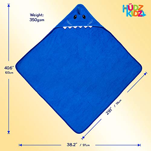 Hudz Kidz Baby Shark Towel 100 Cotton