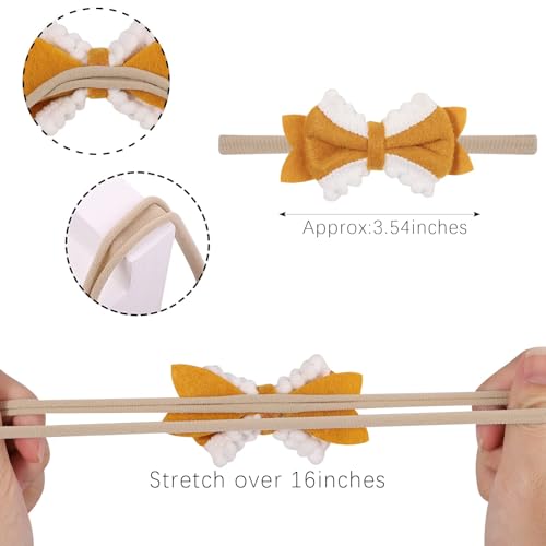 doboi 24PCS Baby Girl Headbands with Bows