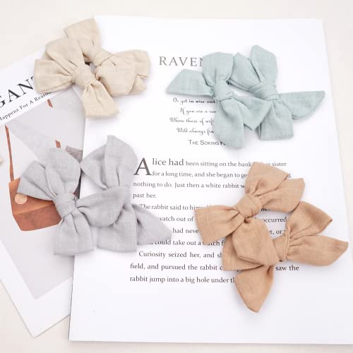 CLLOT 40 Piece Hair Bow Set with Clips for Girls