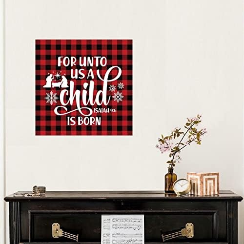 Isaiah 96 Baby Born Wall Decal 18in Peel and Stick