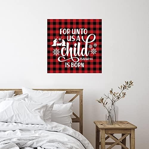 Isaiah 96 Baby Born Wall Decal 18in Peel and Stick