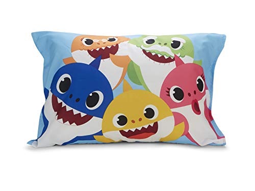 Baby Shark 4-Piece Toddler Bed Set for Boys and Girls
