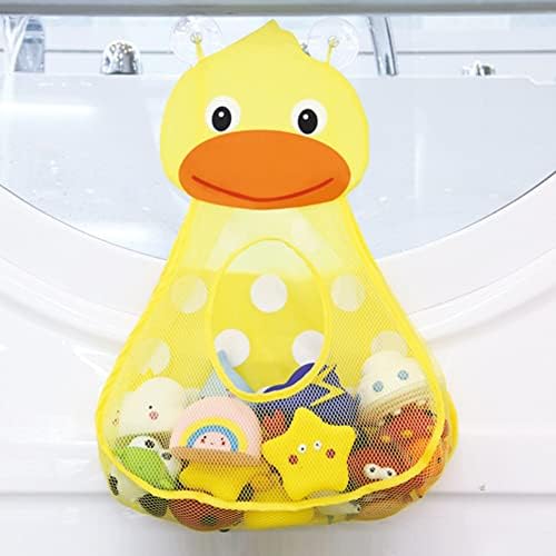 Cute Animal Baby Bath Storage Bag with Suction Cups 1