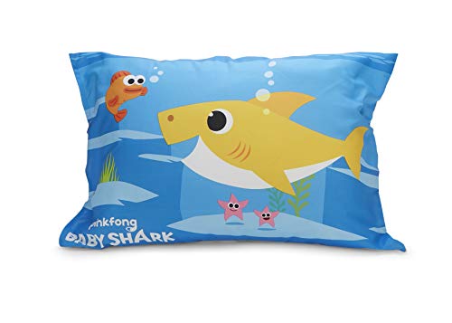 Baby Shark 4-Piece Toddler Bed Set for Boys and Girls