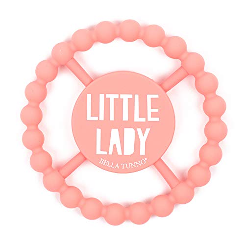 Bella Tunno Happy Teether for Girls Soft Grip Teething Ring