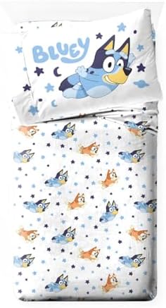 Jay Franco Bluey Bingo Toddler Bed Set - 4 Piece
