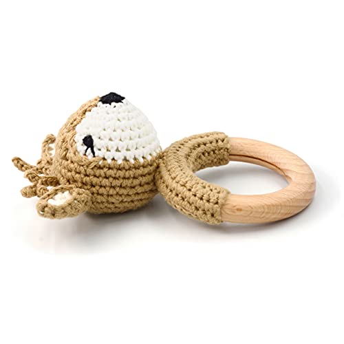 Joliecraft Woodland Friends Baby Rattle Deer