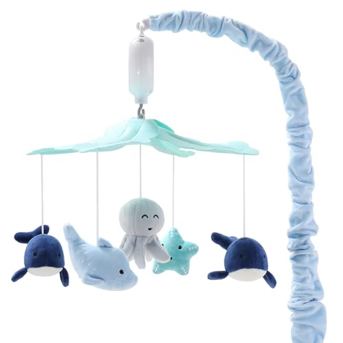 Peanutshell Musical Crib Mobile with 12 Lullabies