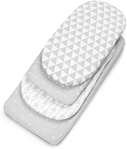 BaeBae Goods Bassinet Bed Sheets 4 Pack