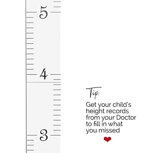 Headwaters Studio Kids Growth Chart Wall Hanging
