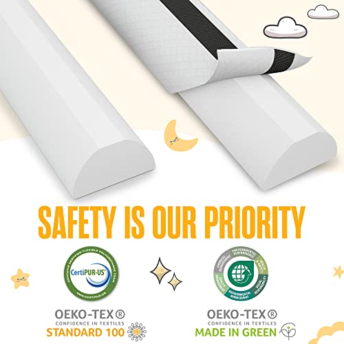 Sleepah Toddler Bed Bumpers 2 Pack Safety Rail