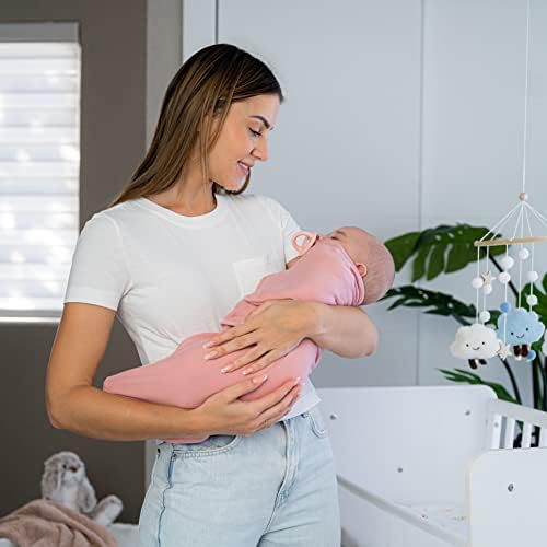Comfy Cubs Swaddle Blanket 3 Pack - 100 Cotton Breathable Durable
