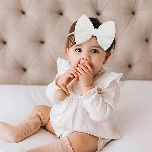 YanJie Baby Girls Headbands 10PCS 45 Inch Bow Hair Accessories