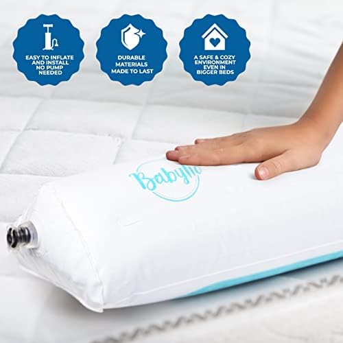 Babylio Inflatable Bed Rail 2-Pack Safety Guard