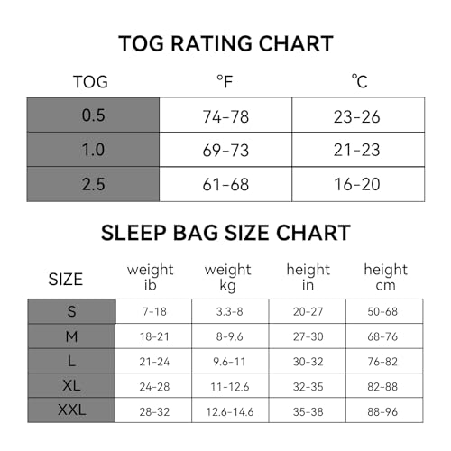 BubblePanda Bamboo Rayon Sleep Sack 0-6 Months 2-Way Zipper