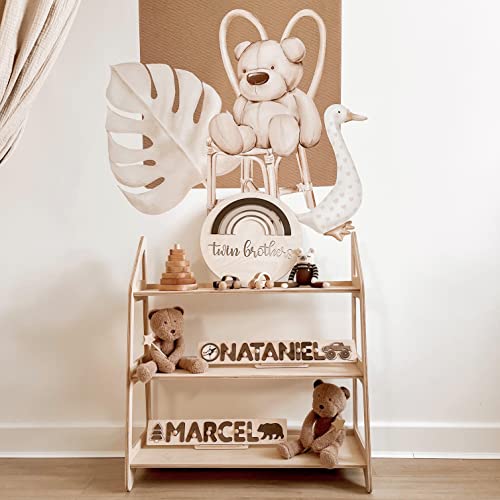 Enjoy The Wood Kids Open Shelf - Natural Large